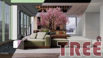 Sketchup Vray Decoration TREES