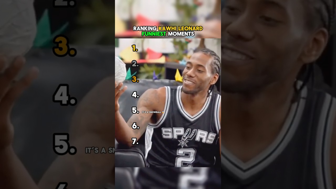 Ranking Kawhi Leonard Funniest Moments 😭💀