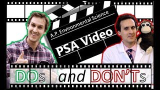 APES Habits PSA "Do's and Don'ts" with Mr. Badulak