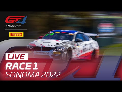 LIVE | Race 1 | Sonoma | GT4 America 2022