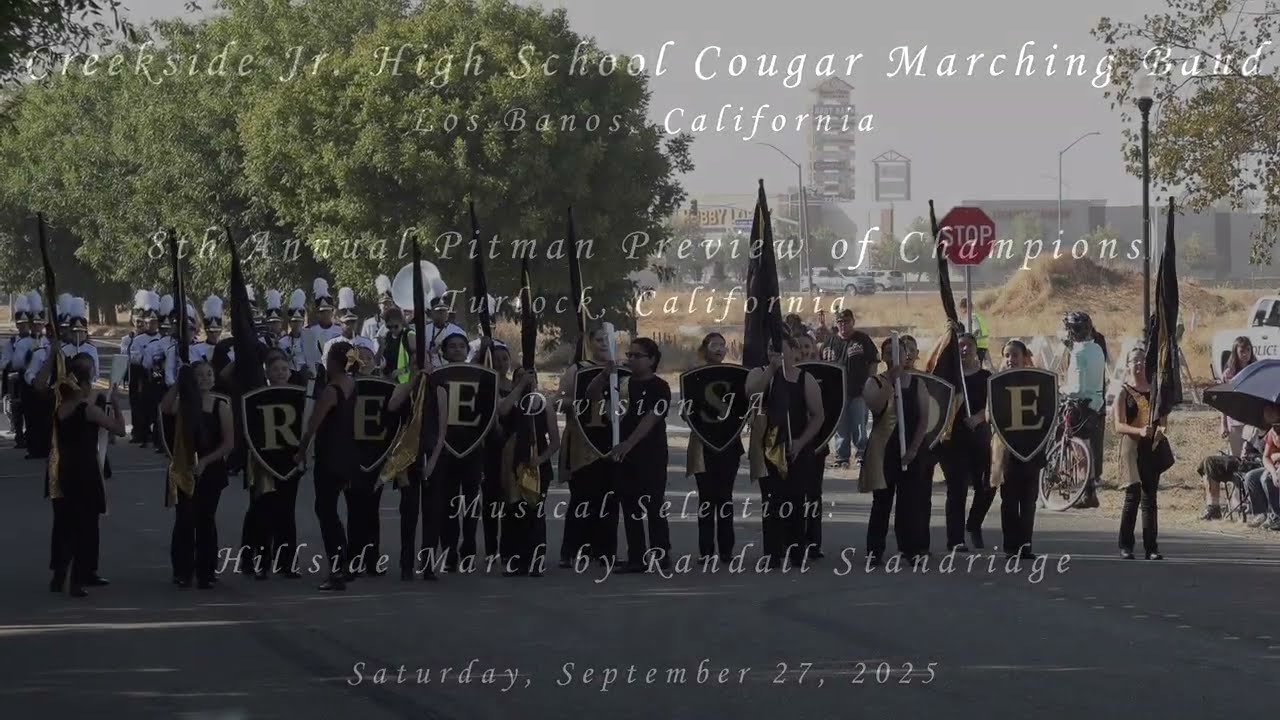 Creekside JHS - Hillside March - 2025 Pitman Preview of Champions