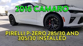 Pirelli P-Zero 28530 And 30530 Installed