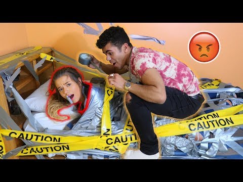 duct-tape-my-girlfriend-to-the-bed-prank!-(she-went-off)-|-joshuasuarez