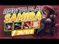 HOW TO PLAY SAMIRA SEASON 10 | BEST Build & Runes | Season 10 Samira guide | League of Legends