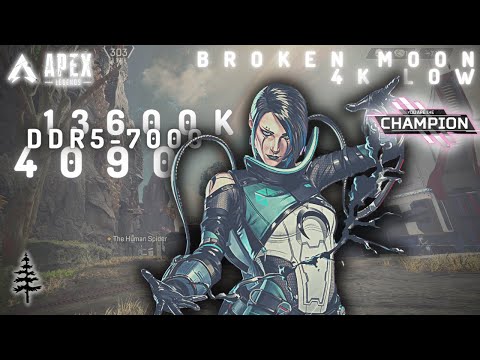 Apex Legends \ Broken Moon \ 13600K + 4090 // 4K // Low