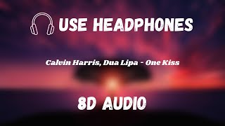 Calvin Harris, Dua Lipa - One Kiss | 8D AUDIO Resimi