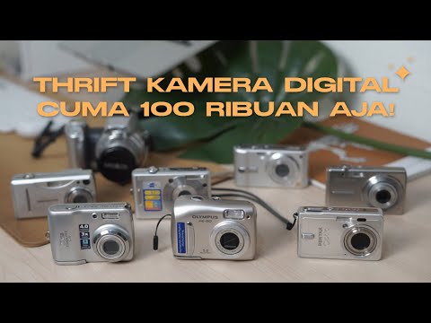 Thrifting kamera digital di pasar baru jakarta
