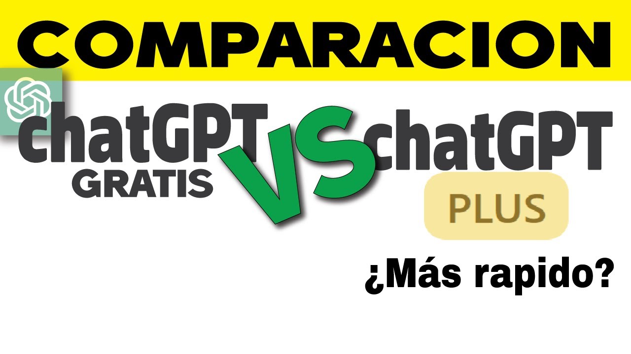 Comparación entre chatGPT Plus y chatGPT gratis | Prueba de velocidad ...