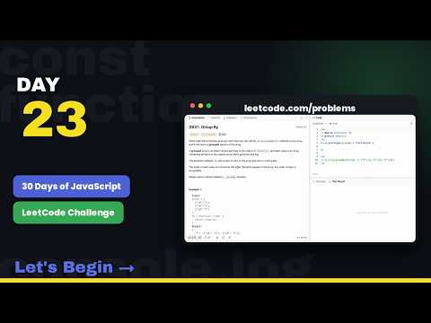 Day 23 of 30 Days of javascript