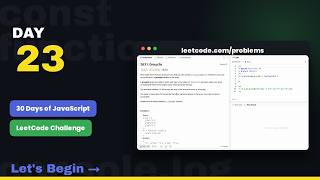 Day 23 of 30 Days of javascript