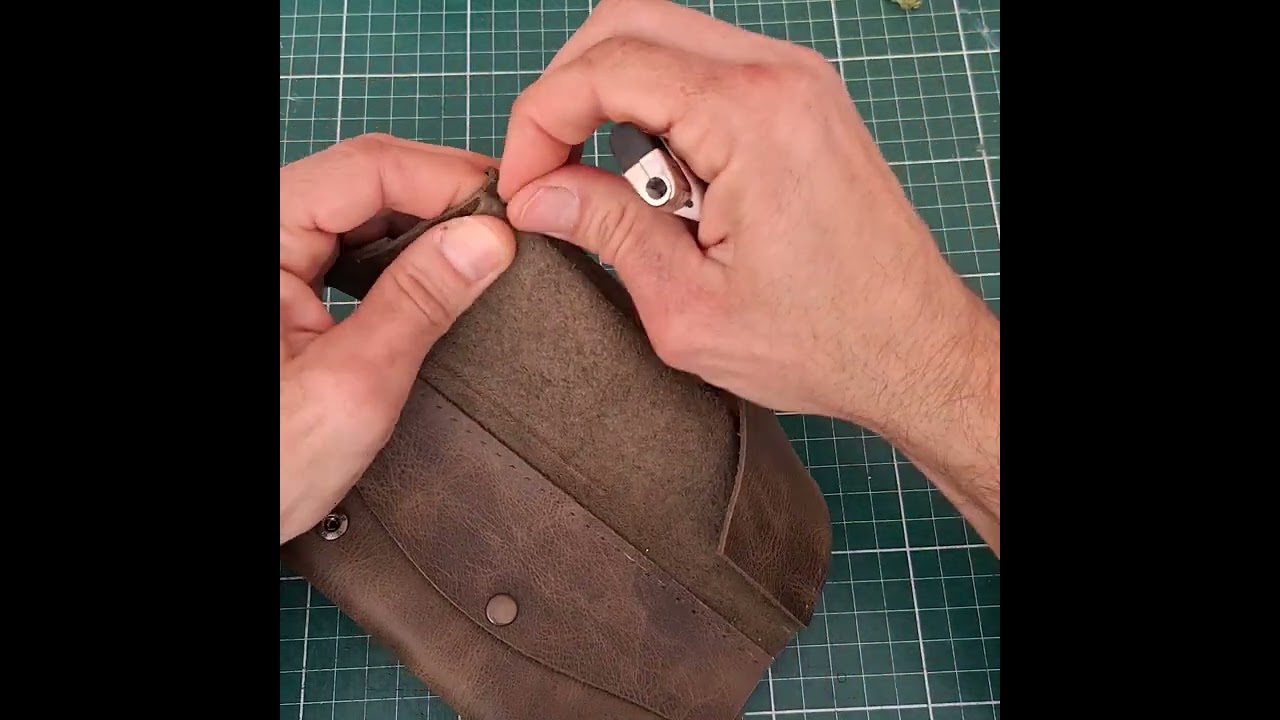 Hand Stitching Leather Like a Pro | You Only Need This One Technique!