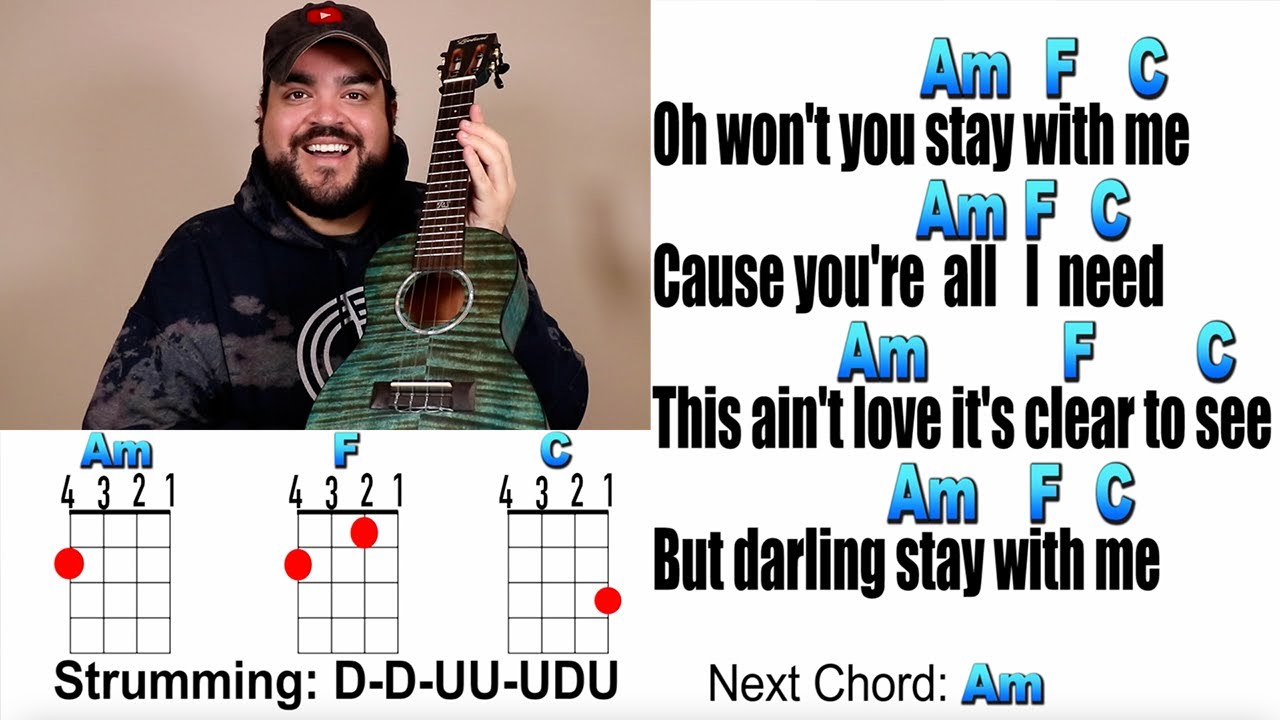 STAY ME - Smith (Ukulele Play with Chords and - YouTube