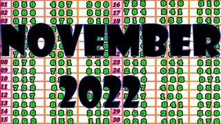 Swertres Result History | November {2022}