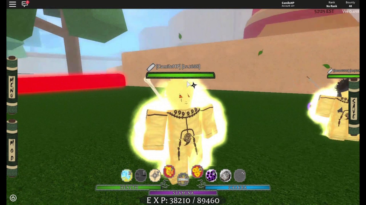 Roblox Shinobi Life New Naruto Tailed Beast Mode Bijuu Mode Showcase Review Youtube - roblox naruto shinobi life naruto boss