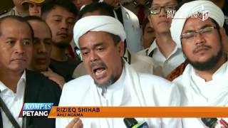 Rizieq: Tapi Masalah Ahok Melawan Negara