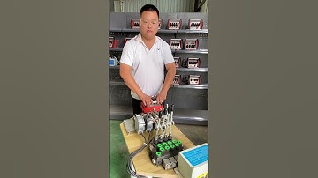 5 #functions 24V #hydraulic valve #Joystick Hoisting #carry #remote #control