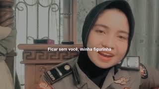 Viral!!! Polisi Wanita nyanyi lagu Figurinha suaranya merdu banget