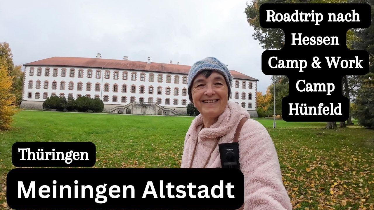 Vlog 346 Meiningen Wohnmobil Stellplatz Schloss Altstadt • Thüringen • Roadmovie, Camp & Work