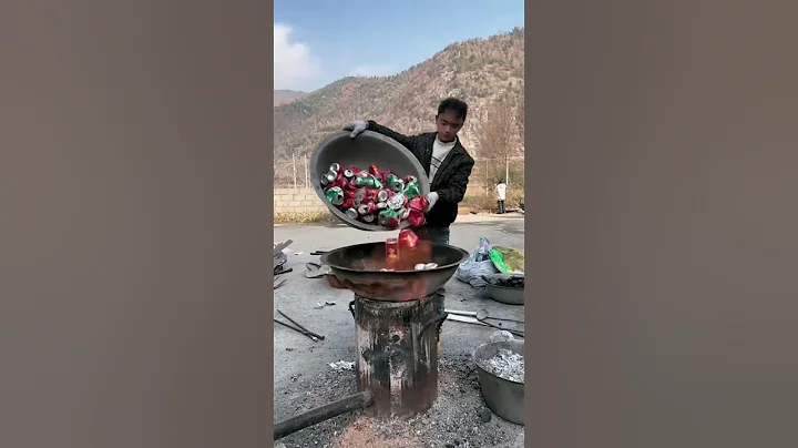 Creative Way to Recycle Aluminum Cans!