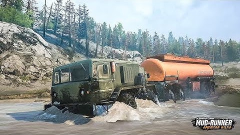 Cross A River Challenge #7 - Mudrunner | Android Gameplay HD