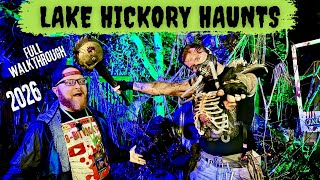 2026 Lake Hickory Haunts FULL Walkthrough | VIP Experience + All 13 Attractions