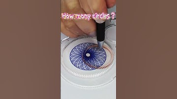 Check out how many circles I drew  #2024 #spirograph #art #asmr #satisfying #usa