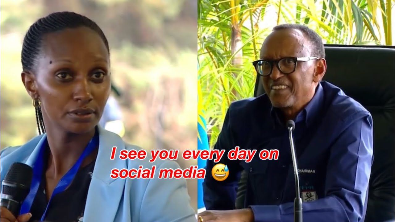 SCOVIA MUTESI ABAJIJE HE PAUL KAGAME IKIBAZO GIKOMEYE mukiganiro ...