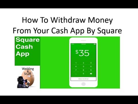 How to withdraw money from your Cash App By Square - YouTube