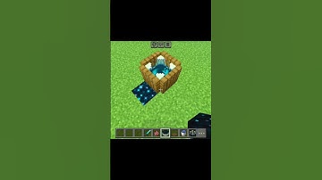 Minecraft sculk build #shorts #minecraft