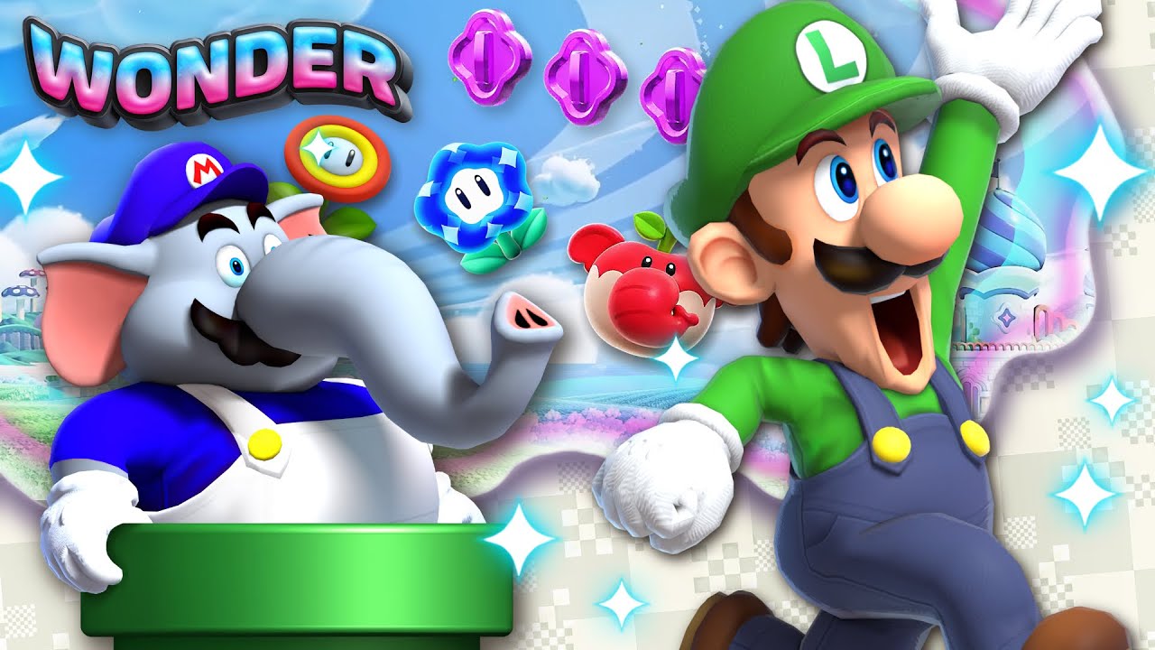 Luigi & SMG4 Play: SUPER MARIO BROS. WONDER 