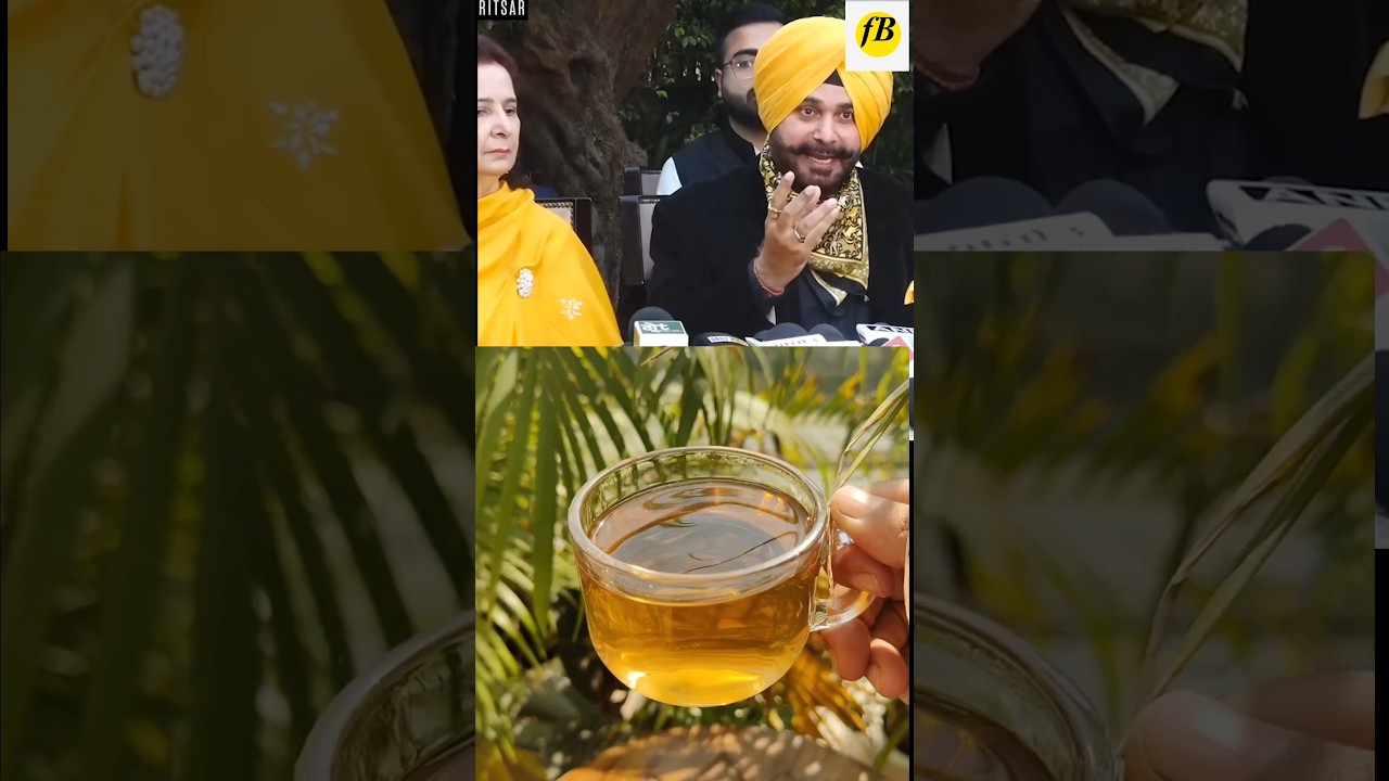 Navjot Singh sinddhu's press conference. 