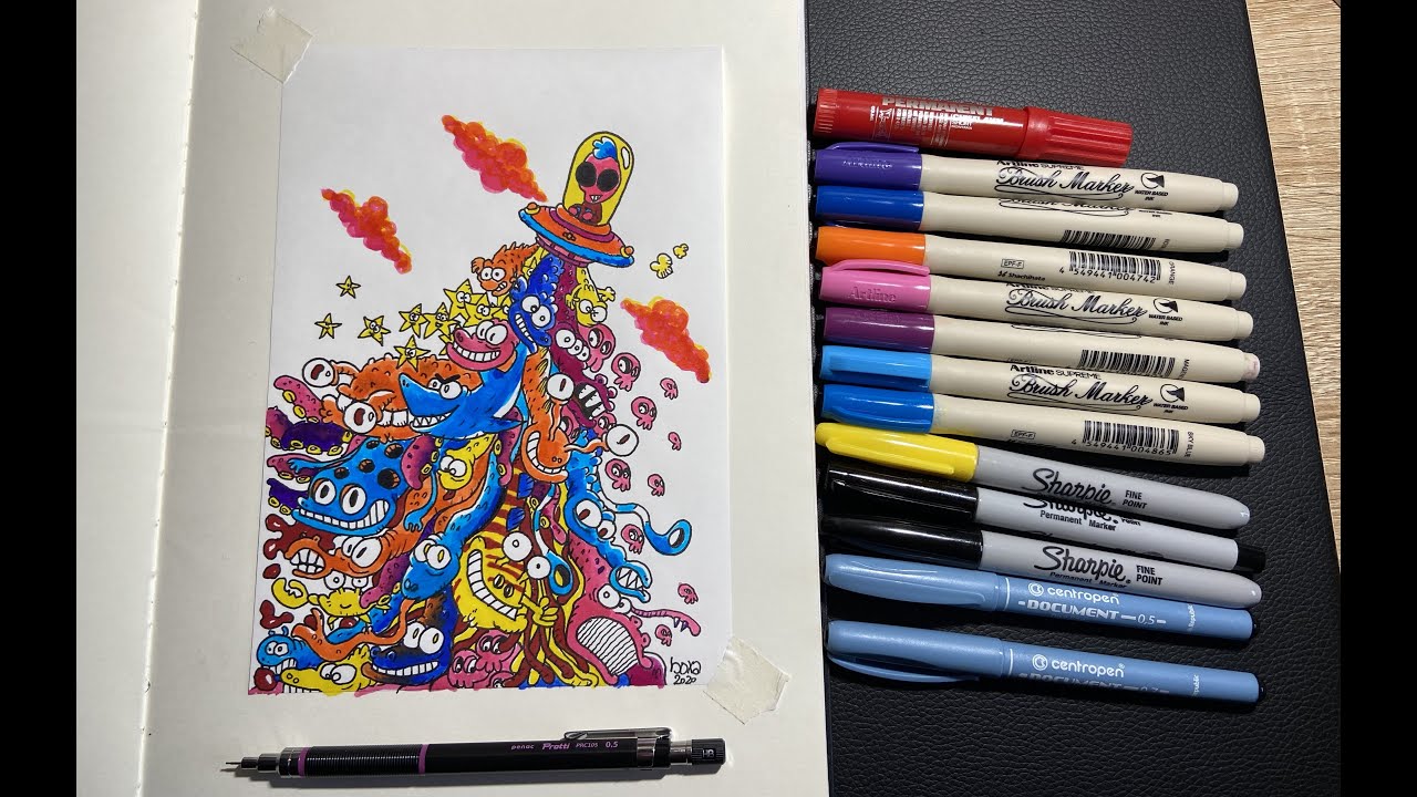 Unboxing & Artwork - UpCrate X boxadessin