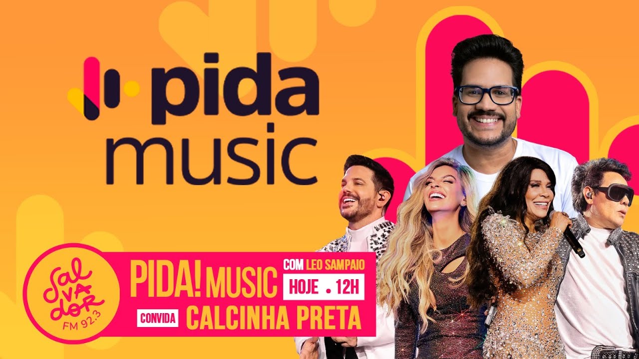 Calcinha Preta  | Pida! Music com Leo Sampaio (13/05/2025) - Salvador FM