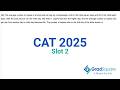 CAT 25 Slot 2 QA Q2 | Averages Word Problem Explained 🔥 | CAT 25 Questions