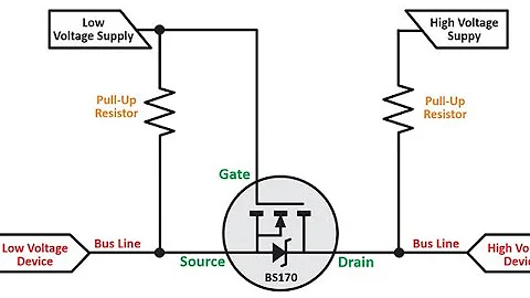#1855 BSS138 Logic Level Translation