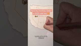 Packaging Etsy Order 0002 in 2025 ♥️ #packingorders #letspackanorder