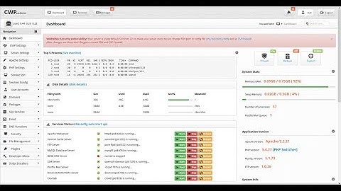 NEW 2017 How To Install Web panel and nameservers set up 100% work great On A Vultr Vps Centos 7