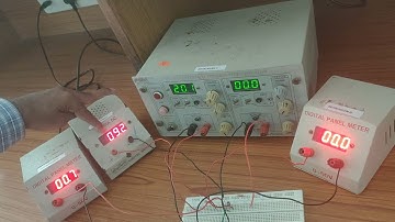 Input and output characteristics of Transistor in CE Configuration part1