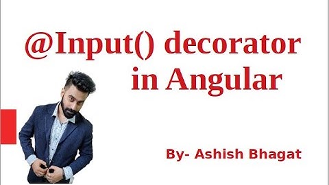 Angular 8: Input Property in Angular | @input decorator #18
