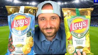 Lay’s Argentinian Steak & Lay’s Brazilian Garlic Sauce Review
I eat and review new Lay’s Argentinian Steak & Lay’s Brazilian Garlic Sauce flavored potato chips.
#food #review #chips Lay’s Argentinian Steak & Lay’s Brazilian Garlic Sauce Review