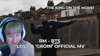 RM 'LOST!' & 'GROIN' Official MV REACTION!!! #kcultduo