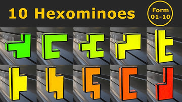 10 Softbody Hexominoes Compilation | Each separately ❤️ C4D4U
