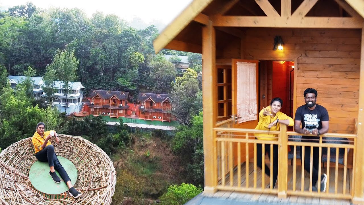 Wooden cottage Stay Eterno Camellia & Elettaria Resort Munnar YouTube