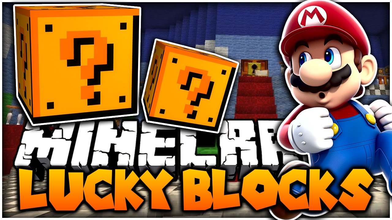 mario with lucky block