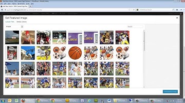 Inserting A Featured Image