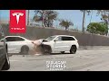 MASSIVE PILEUP CAUSES $55,000 IN DAMAGE TO TESLA MODEL 3 | TESLACAM STORIES #89