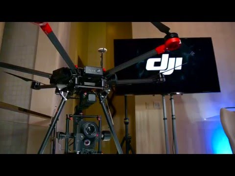 Newsshooter at NAB 2016: DJI Matrice 600 heavy lift drone