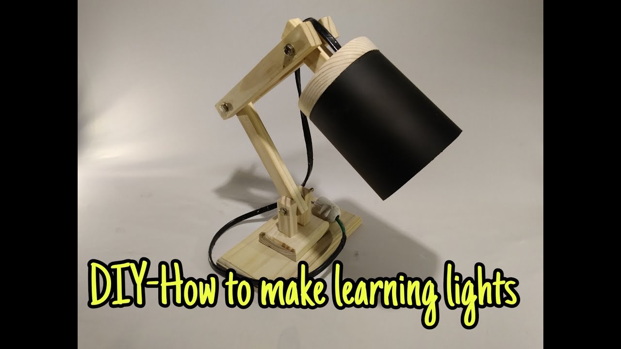 DIY membuat lampu belajar YouTube