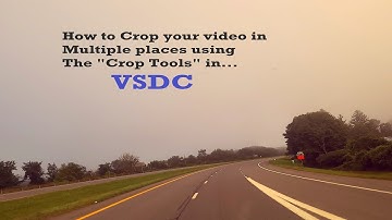 How To Use The Crop Tools in VSDC- LW&C with VSDC