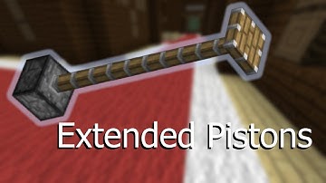 [1.11] Extended Pistons – Vanilla Minecraft Command Blocks